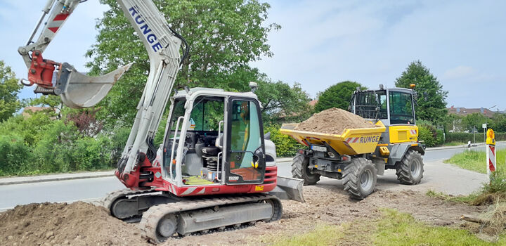 Takeuchi TB 290 mit Wacker Neuson DV 60